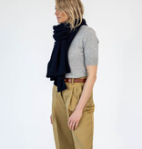 Sjaal SjaalMania Cosy Chic Navy Blue