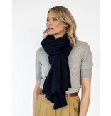 Sjaal SjaalMania Cosy Chic Navy Blue