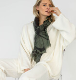 Sjaal 100% Cashmere Butterfly Sage - Solid Black