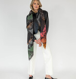 C.O.S.Y by SjaalMania Sjaal 100% Cashmere Butterfly Multi Colour