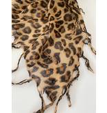 Sjaal Cosy Cashmy Leopard Brown
