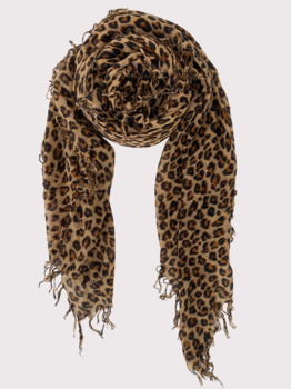 Sjaal Cosy Cashmy Leopard