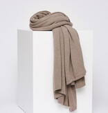 Sjaal SjaalMania Cosy Chic Soft Taupe Melee