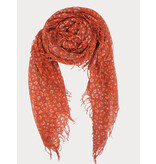 Sjaal Cosy Cashmy Leopard Coral