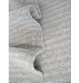 Sjaal Cosy Chic Stripes Pearl Grey / Sand