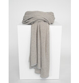 Sjaal Cosy Chic Stripes Pearl Grey / Sand