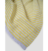 Sjaal Cosy Chic Stripes Vibrant Yellow - Pearl Grey