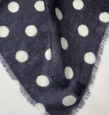 C.O.S.Y by SjaalMania Sjaal 100% Cashmere Dots Night Sky