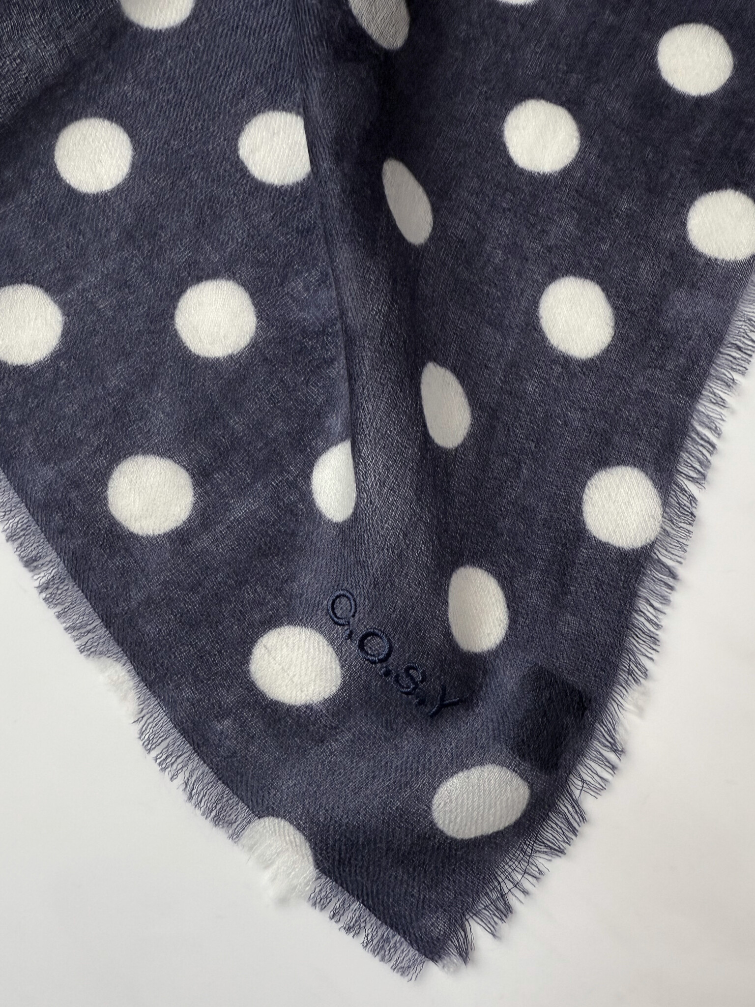 C.O.S.Y by SjaalMania Sjaal 100% Cashmere Dots Night Sky