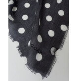 C.O.S.Y by SjaalMania Sjaal 100% Cashmere Dots Black C.O.S.Y by SjaalMania Sjaal 100% Cashmere Dots Black