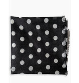 C.O.S.Y by SjaalMania Sjaal 100% Cashmere Dots Black C.O.S.Y by SjaalMania Sjaal 100% Cashmere Dots Black