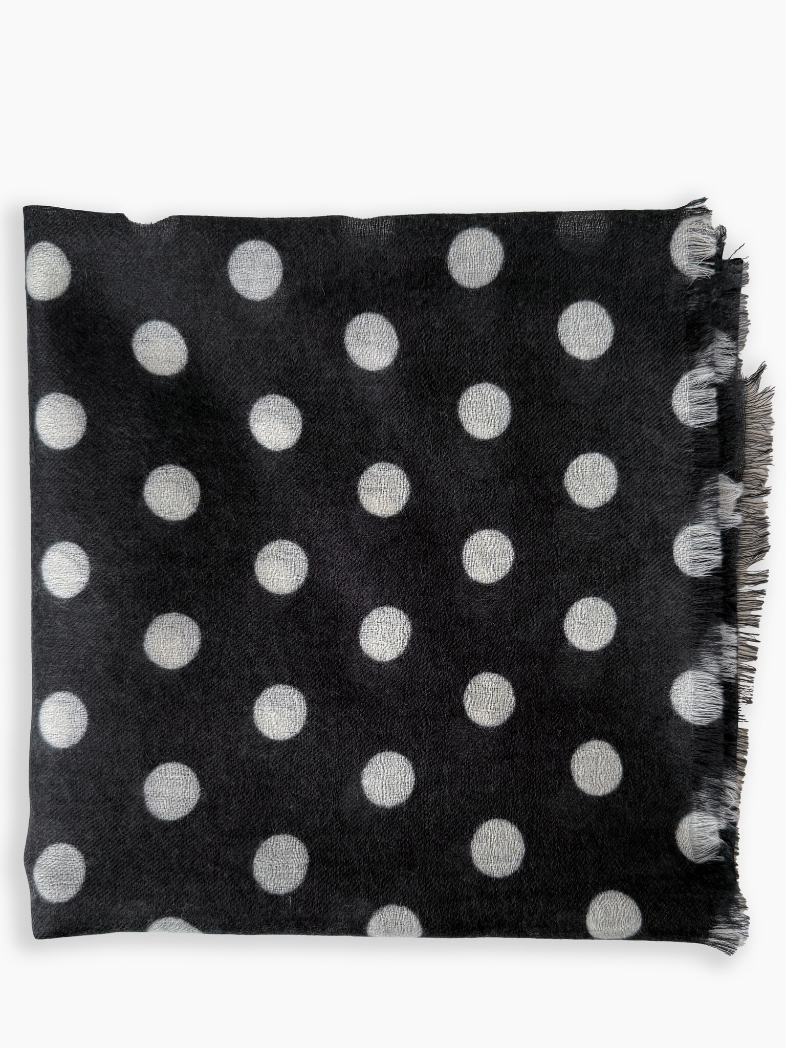 C.O.S.Y by SjaalMania Sjaal 100% Cashmere Dots Black