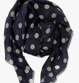 C.O.S.Y by SjaalMania Sjaal 100% Cashmere Dots Night Sky