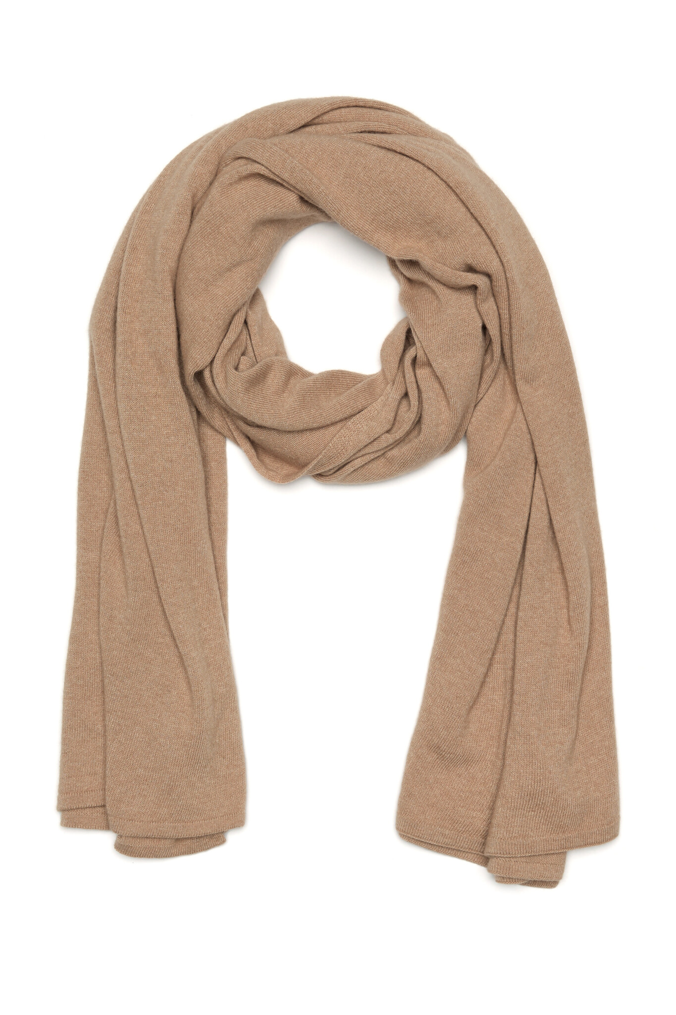 Sjaal SjaalMania Cosy Chic Camel Beige
