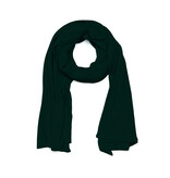 Sjaal SjaalMania Cosy Chic Dark Green