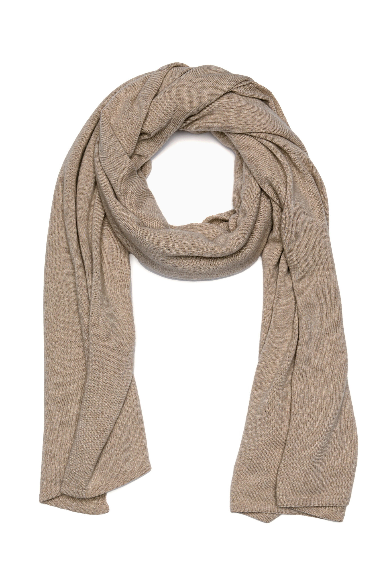 Sjaal SjaalMania Cosy Chic Soft Taupe Melee
