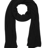 Sjaal SjaalMania Cosy Chic Solid Black