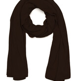 Sjaal SjaalMania Cosy Chic Dark Brown