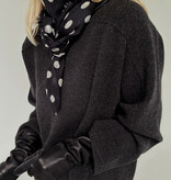 C.O.S.Y by SjaalMania Sjaal 100% Cashmere Dots Black