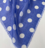 C.O.S.Y by SjaalMania Cosy 100% cashmere Dots  Persian Jewel