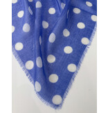 Cosy 100% cashmere Dots  Persian Jewel