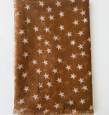 Cosy 100% cashmere Stars  Biscuit