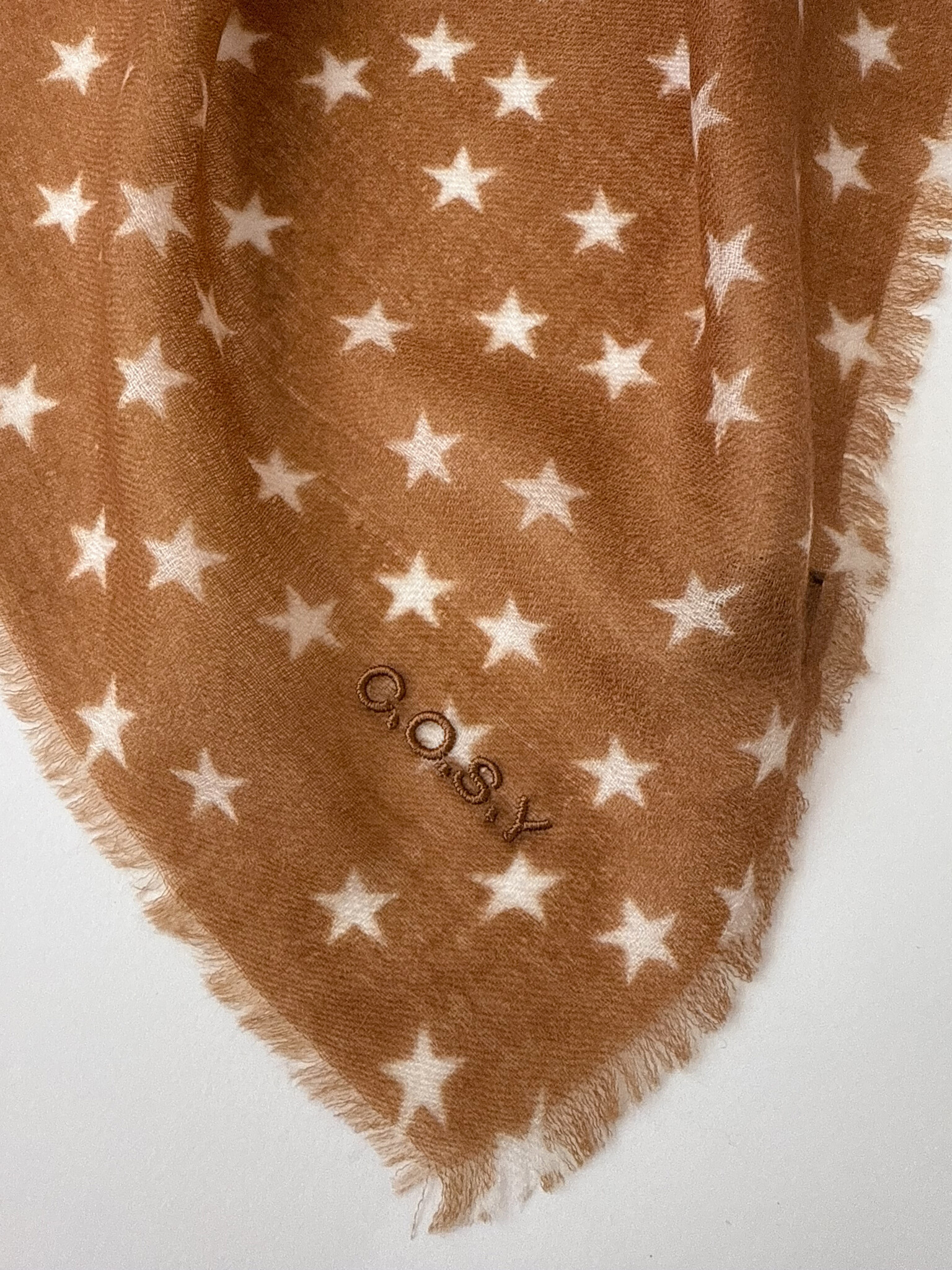C.O.S.Y by SjaalMania Cosy 100% cashmere Stars Biscuit