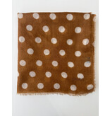 Cosy 100% cashmere Dots  Biscuit