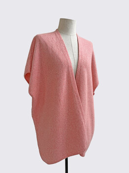 C.O.S.Y by SjaalMania Cosy Cardigan Creme Brulee / Coral