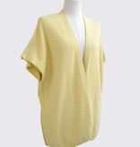 C.O.S.Y by SjaalMania Cosy Cardigan Vibrant Yellow/Light Sand