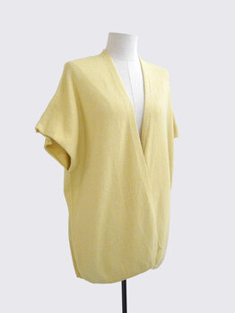 C.O.S.Y by SjaalMania Cosy Cardigan Vibrant Yellow/Light Sand