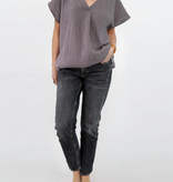 Cosy Tuniek Jurk Dark Gray