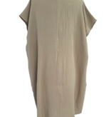 Cosy Tuniek Jurk Olive