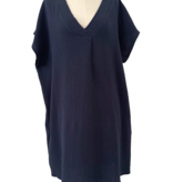 Cosy Tuniek Jurk Indigo