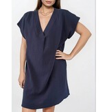 Cosy Tuniek Jurk Indigo