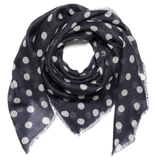 C.O.S.Y by SjaalMania Sjaal 100% Cashmere Dots Night Sky