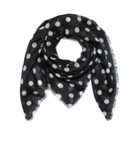 C.O.S.Y by SjaalMania Sjaal 100% Cashmere Dots Black C.O.S.Y by SjaalMania Sjaal 100% Cashmere Dots Black
