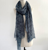 C.O.S.Y by SjaalMania Sjaal Cosy Paisley Real Teal