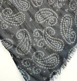 C.O.S.Y by SjaalMania Sjaal Cosy Paisley Real Teal
