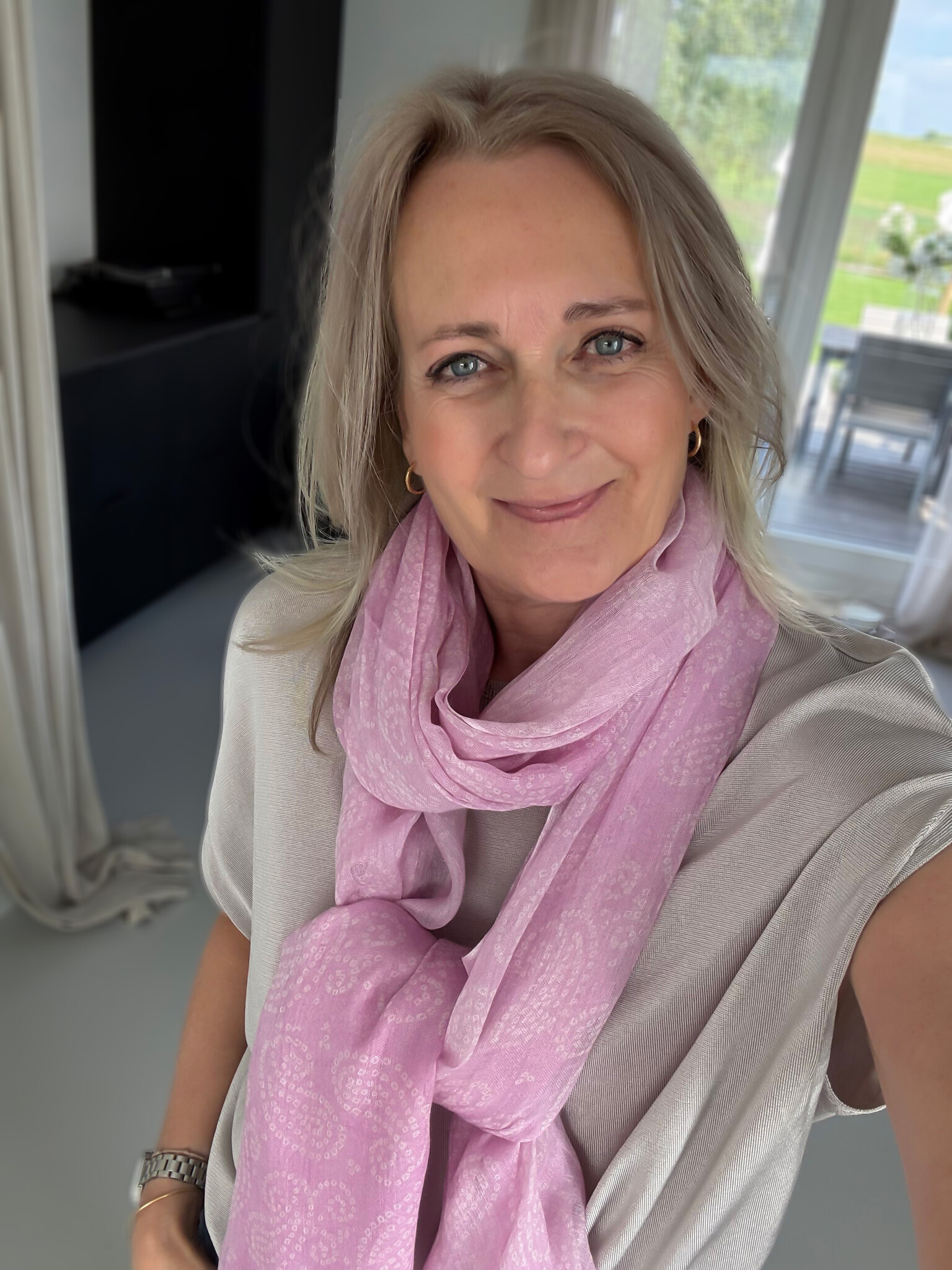 C.O.S.Y by SjaalMania Sjaal Cosy Paisley Lilac