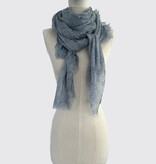 C.O.S.Y by SjaalMania Sjaal Cosy Paisley Faded Denim