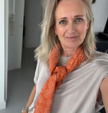 Sjaal Cosy Paisley Coral Reef