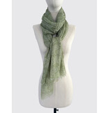 Sjaal Cosy Paisley Desert Sage