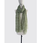 Sjaal Cosy Paisley Desert Sage