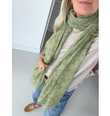 Sjaal Cosy Paisley Desert Sage