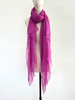 C.O.S.Y by SjaalMania Sjaal Cosy Solid Spring Crocus