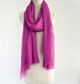 Sjaal Cosy Solid Spring Crocus