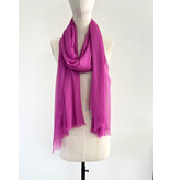 Sjaal Cosy Solid Spring Crocus