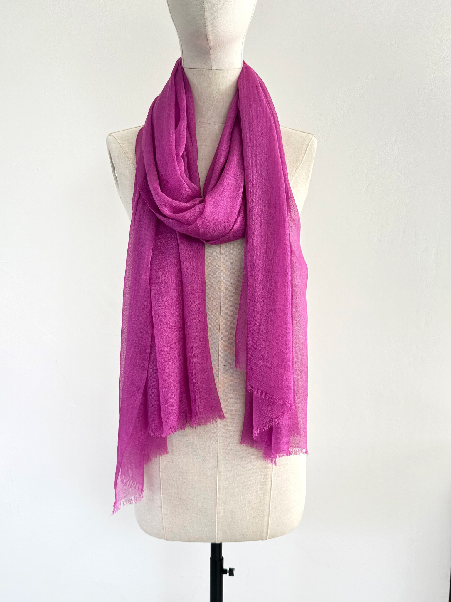 Sjaal Cosy Solid Spring Crocus