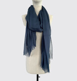 Sjaal Cosy Solid Vintage Indigo